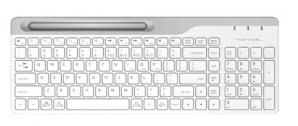 A4 TECH FBK25 BLUETOOTH KABLOSUZ Q MULTIMEDIA KLAVYE beyaz
