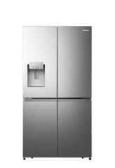 HISENSE RQ760N4SASE 584 LT. 4 KAPILI GARDROP TİPİ NO FROST SU ve BUZ HAZNELİ BUZDOLABI INOX