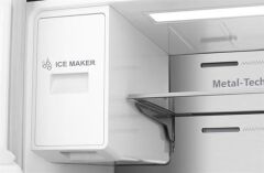 HISENSE RQ760N4SASE 584 LT. 4 KAPILI GARDROP TİPİ NO FROST SU ve BUZ HAZNELİ BUZDOLABI INOX