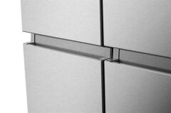 HISENSE RQ760N4SASE 584 LT. 4 KAPILI GARDROP TİPİ NO FROST SU ve BUZ HAZNELİ BUZDOLABI INOX