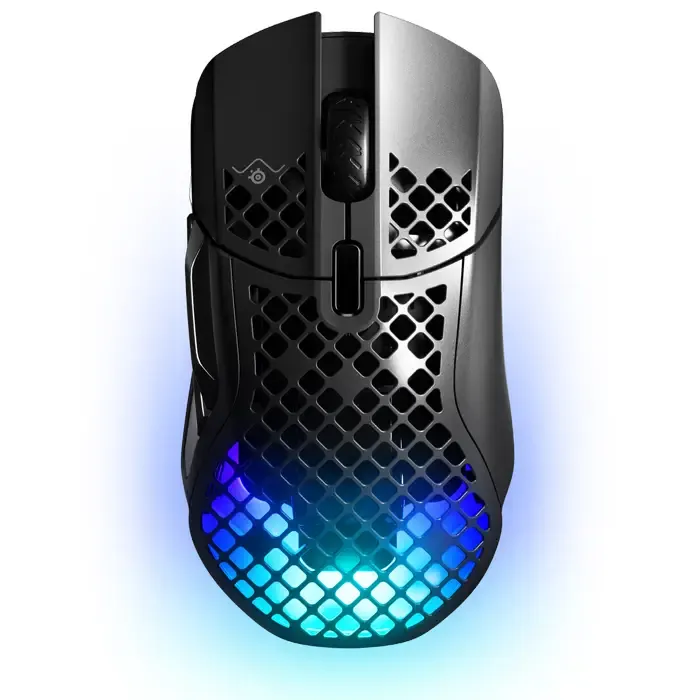 SteelSeries Aerox 5 Wireless SSM62406 Optik 9 Tuş 18000 CPI RGB Siyah Kablosuz Oyuncu Mouse