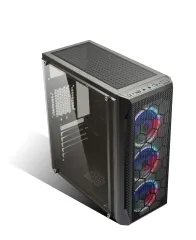 Hiper Zoe 3x120mm Rainbow 350W ATX Oyuncu Kasası