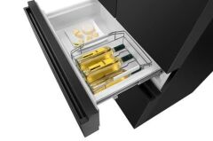 HISENSE RF540N4SBF2 SİYAH 480 LT. FRENCH DOOR NOFROST A++ BUZDOLABI