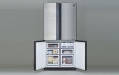 SHARP SJ-FE87V-WH5 724L, 4 Door, Premium, Inverter - White - Thailand