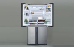 SHARP SJ-FE87V-WH5 724L, 4 Door, Premium, Inverter - White - Thailand