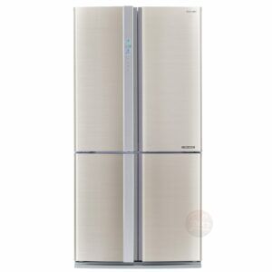 SHARP SJ-FP850A-SS5 No Frost 4 Kapı Silver Cam Buzdolabı