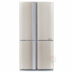 SHARP SJ-FP850A-SS5 No Frost 4 Kapı Silver Cam Buzdolabı