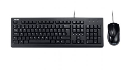 ASUS U2000 USB SİYAH KLAVYE MOUSE SET