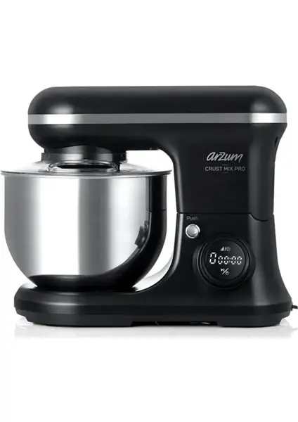 ARZUM CRUST MİX PRO STAND MİXER - SİYAH AR1184-S