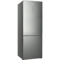 HISENSE RB645N4BIE 495 LT. ÇİFT KAPILI NO FROST INV. KOMBİ BUZDOLABI INOX