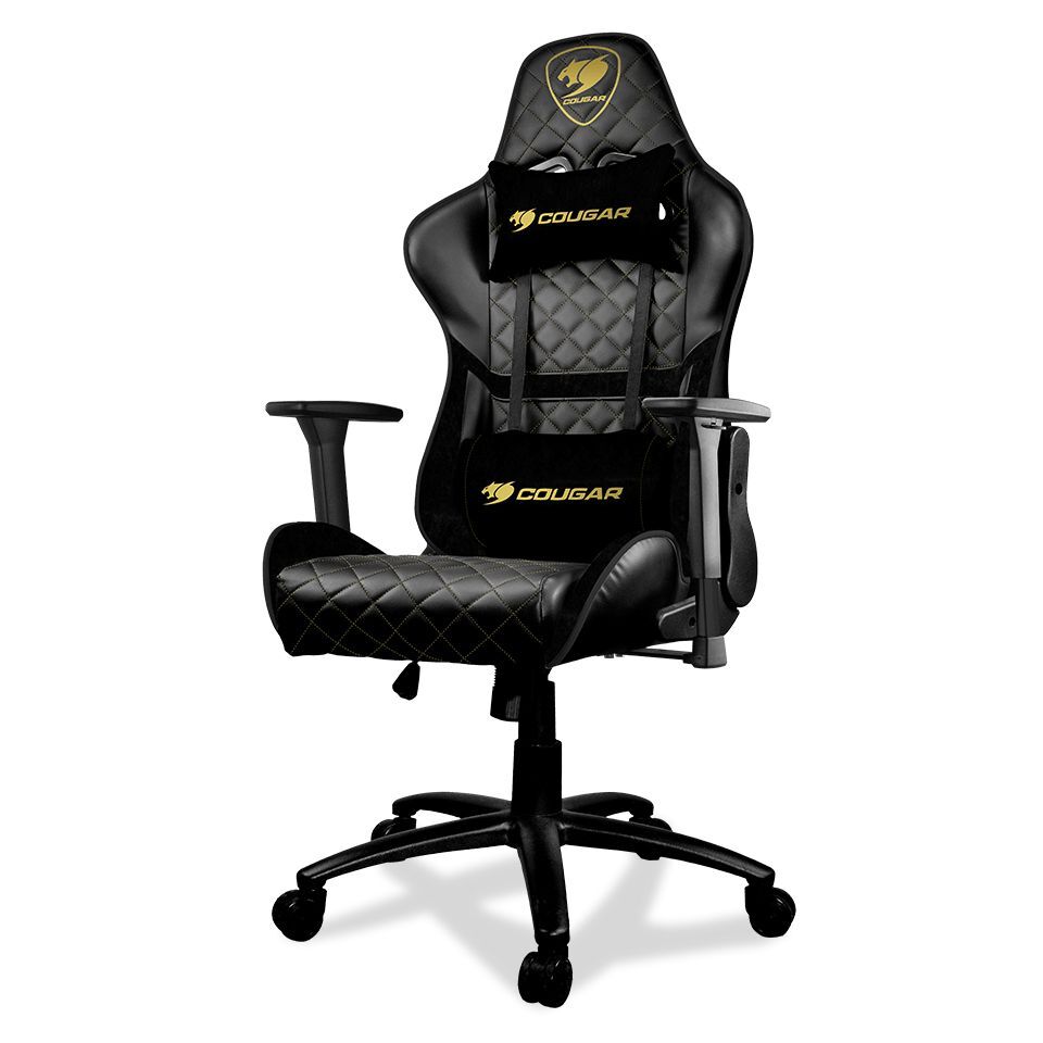 Cougar Armor Serisi One Royal Oyuncu Koltuğu, Siyah