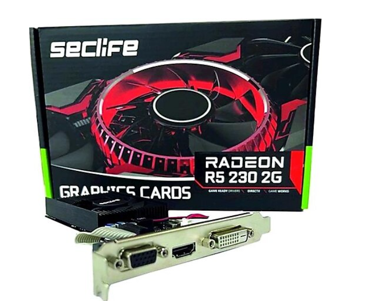 SECLIFE R5 230 2GB DDR3 64BIT DVI HDMI VGA EKRAN KARTI