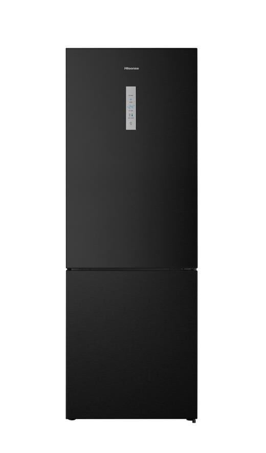 HISENSE RB645N4BFE 495 Lt. ÇİFT KAPILI NO FROST INV. KOMBİ BUZDOLABI SİYAH