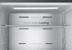 HISENSE RB645N4BFE 495 Lt. ÇİFT KAPILI NO FROST INV. KOMBİ BUZDOLABI SİYAH