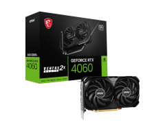 MSI GeForce RTX 4060 Ventus 2X Black 8G OC GDDR6 128Bit DX12 DLSS 3 Gaming Ekran Kartı