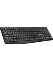 EVEREST KM-7500 USB KABLOSUZ Q KLAVYE + MOUSE SET SIYAH