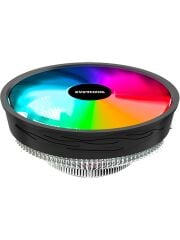 Evercool CS-02 Rainbow LGA1700/AM5 6 Renkli Sabit Led Aydınlatma Hava Soğutmalı CPU Fan