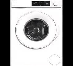 - SHARP ES-NFA914BWB-EE9 kg Inverter Çamaşır Makinesi