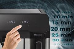 HISENSE AIR FRYER 8,6 LT. ÇİFT HAZNELİ HAF2900D