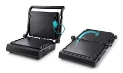 HISENSE HCG1600DBT CONTACT GRILL TOST MAKİNESİ SİYAH