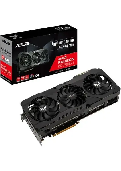 Asus Radeon RX 6700 XT OC 12GB 192Bit 2514MHz GDDR6 PCI-Express 4.0 Ekran Kartı (TUF-RX6700XT-O12G-GAMING)