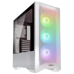 Lian Li 011 Lancool II Mesh RGB Mid-Tower E-ATX Oyuncu Kasası, Beyaz