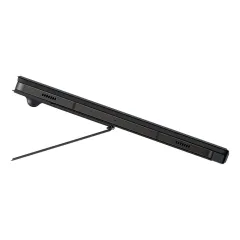 Samsung Galaxy Tab S9 / S9 FE Mousepadli Klavyeli Kapaklı Kılıf, Siyah