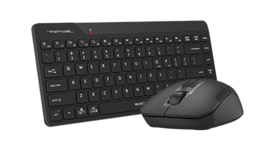 A4 TECH FG2200 AIR2 BLACK 2.4Ghz Q MM-2000DPI KLAVYE+MOUSE SET