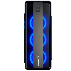 Rampage Prestige Rainbow Fanlı Mid Tower Siyah Oyuncu Kasası