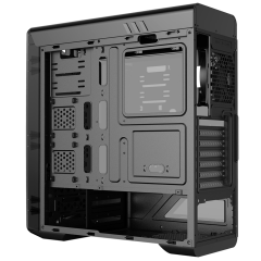 Rampage Prestige Rainbow Fanlı Mid Tower Siyah Oyuncu Kasası