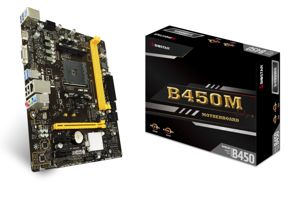 Biostar B450MH Amd AM4 DDR4 Micro ATX Anakart