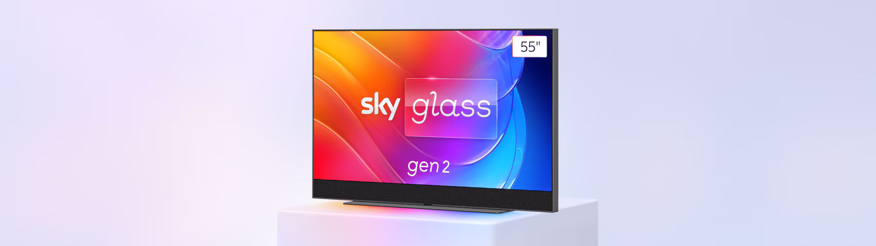 4K UHD'li 55 inç Sky Glass Gen 2 TV