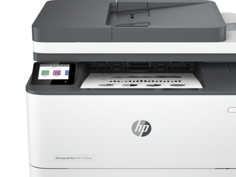 Hp LaserJet Pro MFP 3103FDW Wi-Fi + Tarayıcı + Fotokopi + Faks Mono Çok Fonksiyonlu Lazer Yazıcı