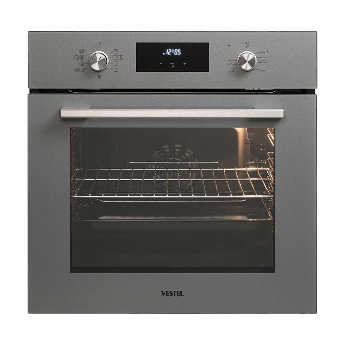 VESTEL BO-7684G ANKASTRE FIRIN GRİ