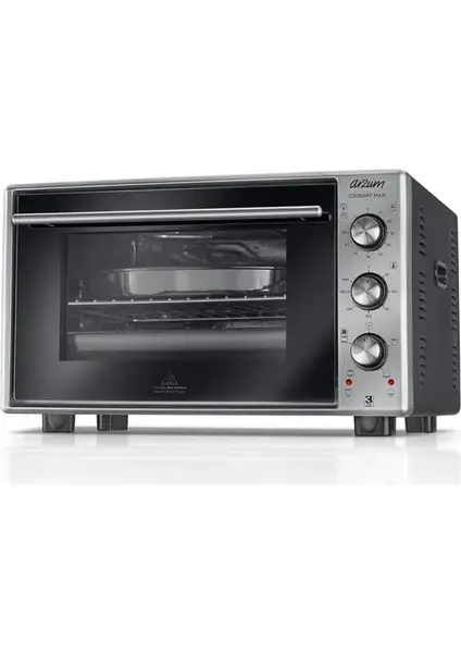 ARZUM COOKART MAXİ 50L ÇİFT CAMLI FIRIN AR2002