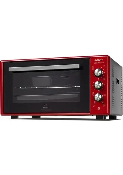 ARZUM COOKART COLOR 50 L ÇİFT CAMLI FIRIN AR2034