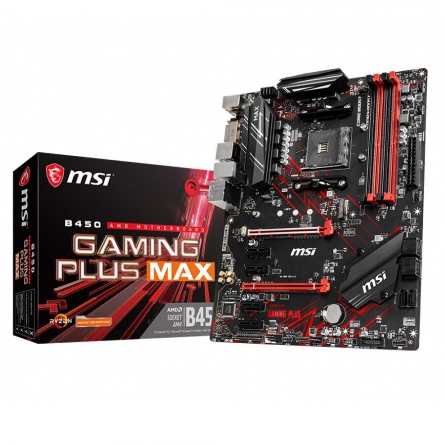 Msi B450 Gaming Plus Max AMD AM4 DDR4 ATX Anakart