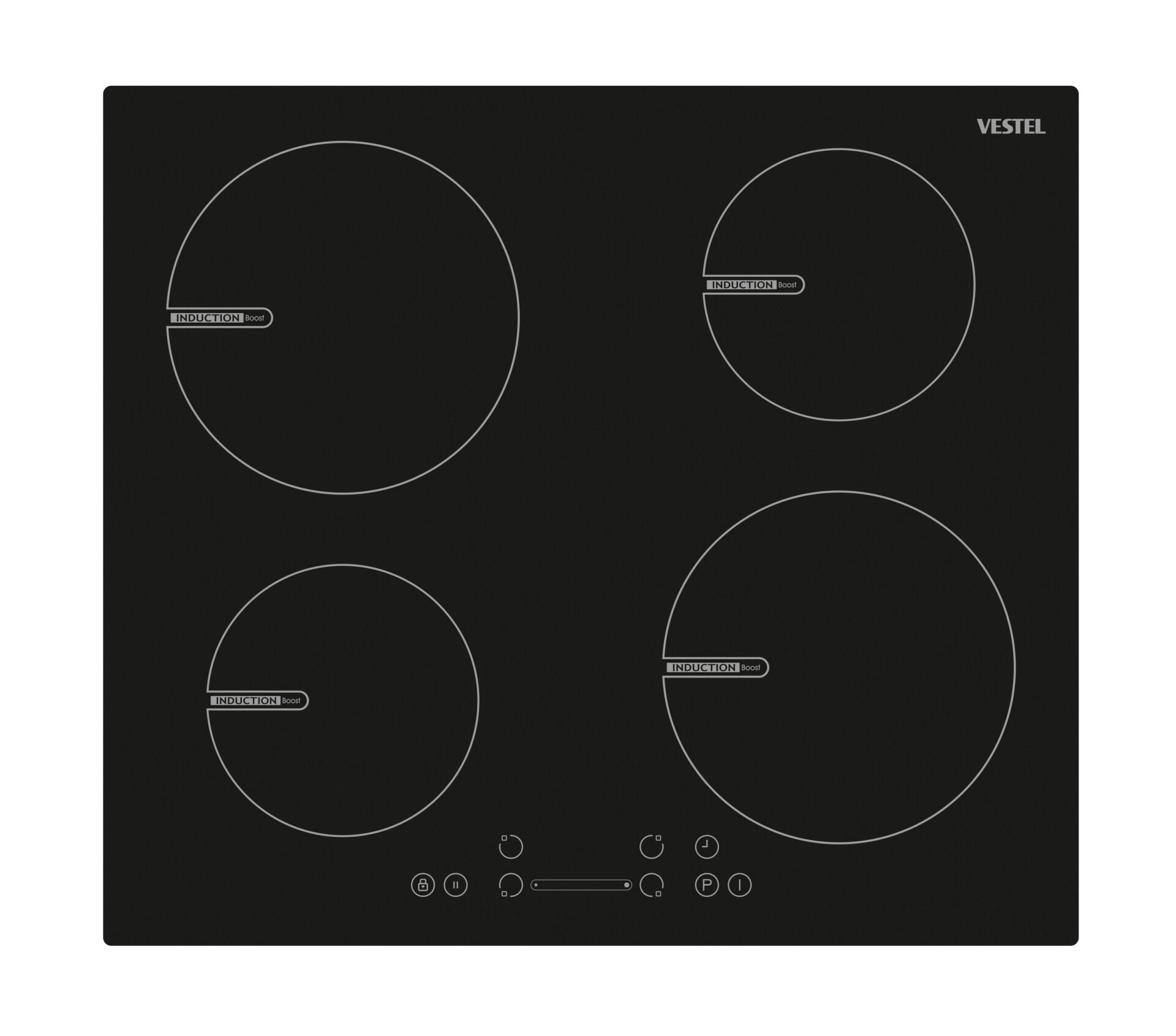VESTEL BH-6470B İNDİKSİYON ANKASTRE OCAK SİYAH