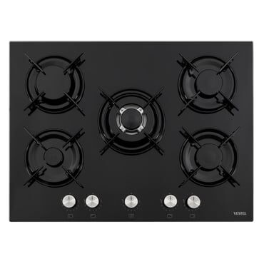 VESTEL BH-7115BW ANKASTRE CAM OCAK SİYAH