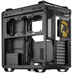 Asus TUF Gaming GT502 Plus Temperli Cam USB Type-C ATX Mid-Tower Gaming Kasa, Siyah