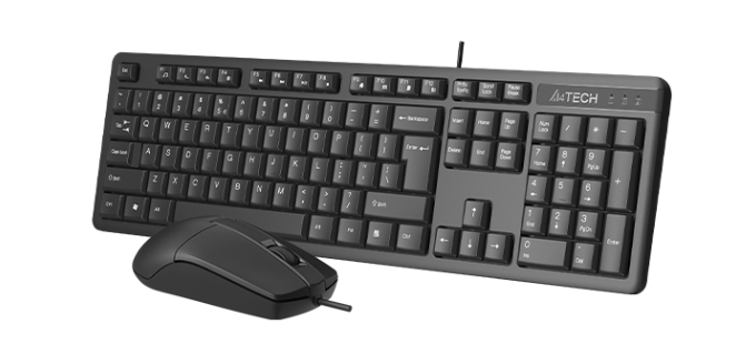 A4 TECH KR-3330 Q FN MULTIMEDYA USB SİYAH SET