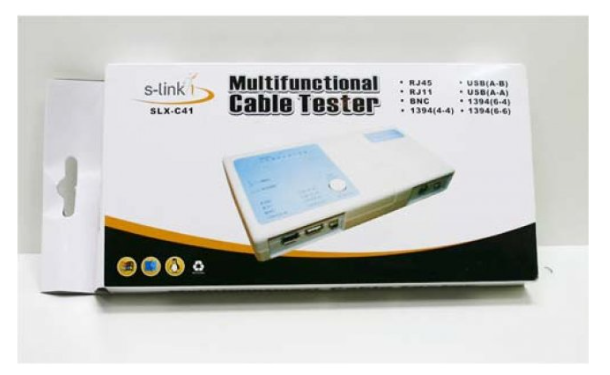 S-LINK SLX-C41 LAN-USB-1394 KABLO TEST CİHAZI