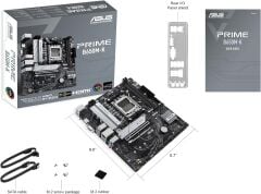Asus Prime B650M-K AMD AM5 DDR5 6400 Micro 2xM2 Aura RGB ATX Anakart