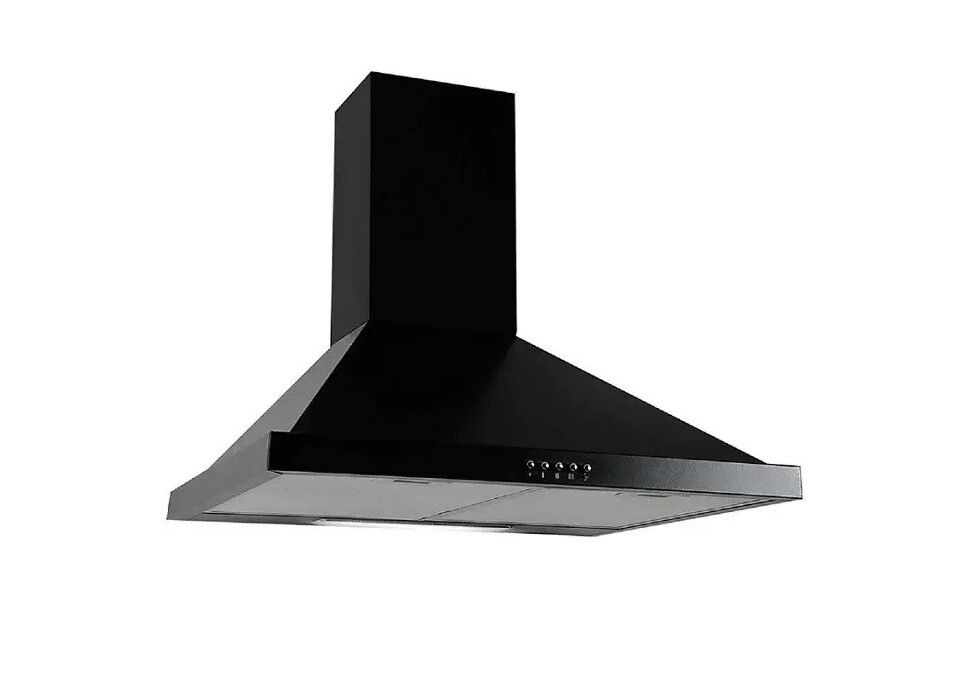 White Daisy ECO GUSTO 60 BL Siyah Ankastre Davlumbaz