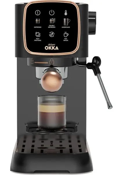 Okka Espresso Solo Yarı Otomatik Espresso Makinesi OK0034-04