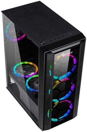 Performax Trinity Siyah Pencereli RGB 650W Kasa ATX Kasa