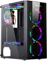 Performax Trinity Siyah Pencereli RGB 650W Kasa ATX Kasa