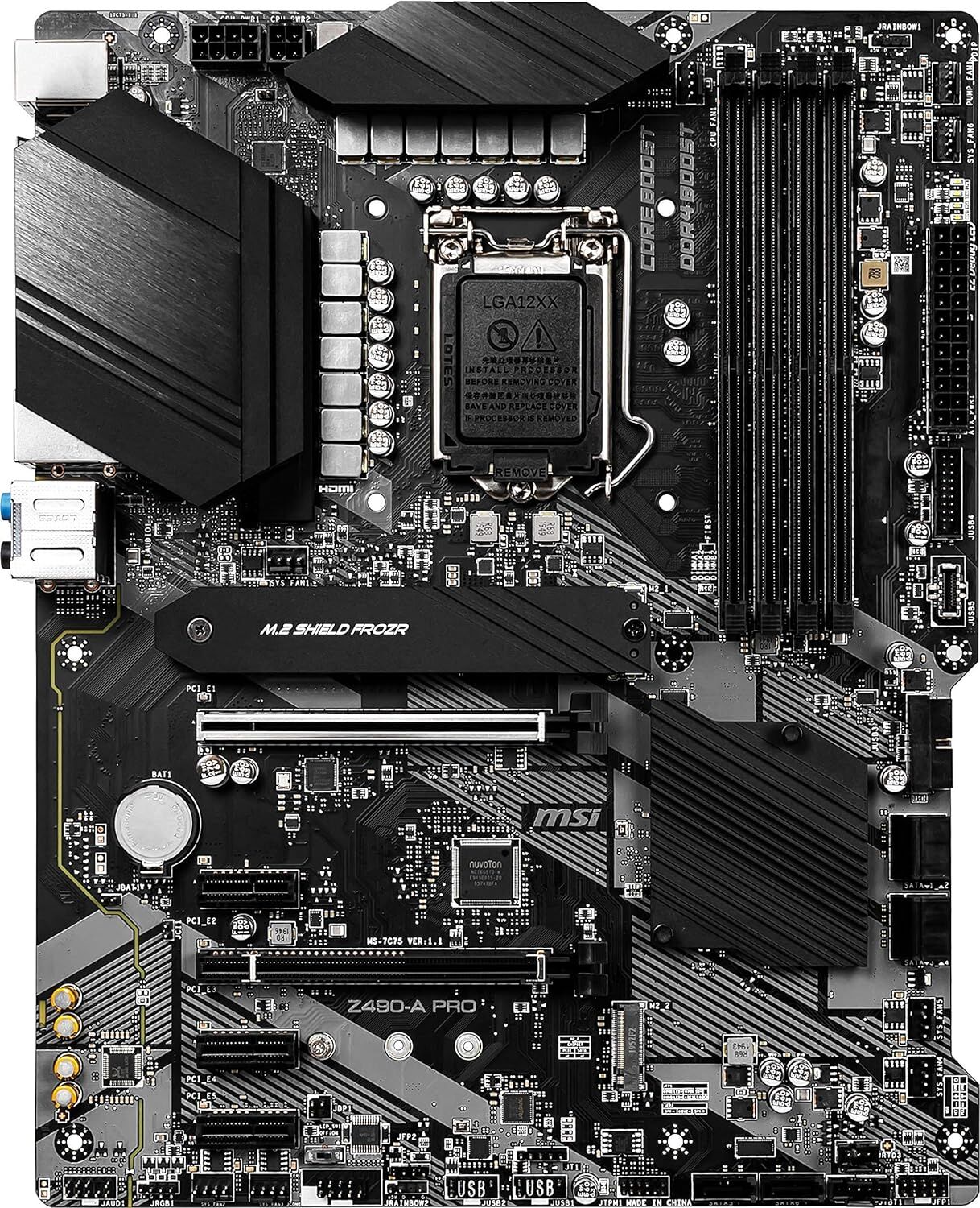 MSI Z490-A Pro Intel LGA1200 DDR4 ATX Anakart