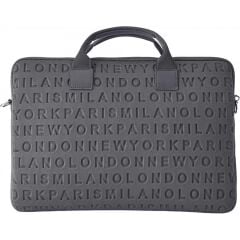 Wiwu Cosmo Slim Case 15.4 Notebook Çantası, Siyah