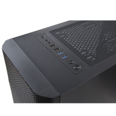 Rampage Trapper RGB Fan 650W 80+ Bronze Siyah Oyuncu Kasası